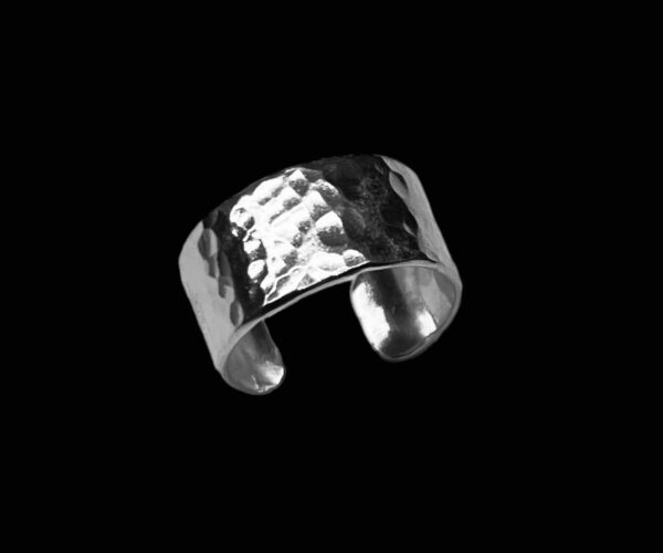 CHUNKY HAMMERED RING - Bild 2