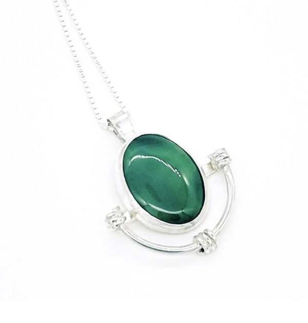 BABYLON NECKLACE GrönAgat