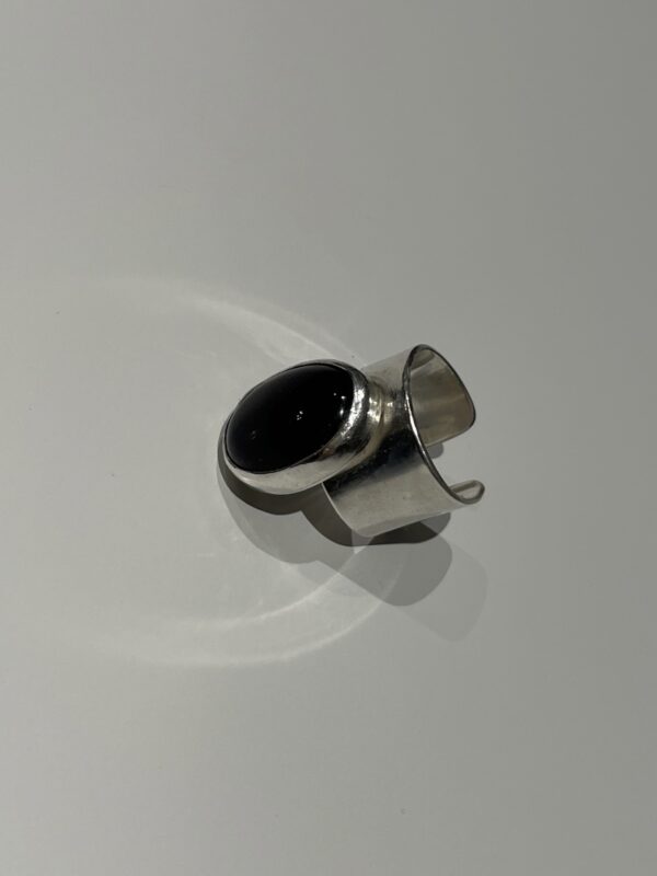 Custom-made Black onyx ring - Bild 3